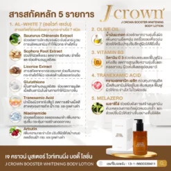 jcrown lotion เจคราวน์ โลชั่น